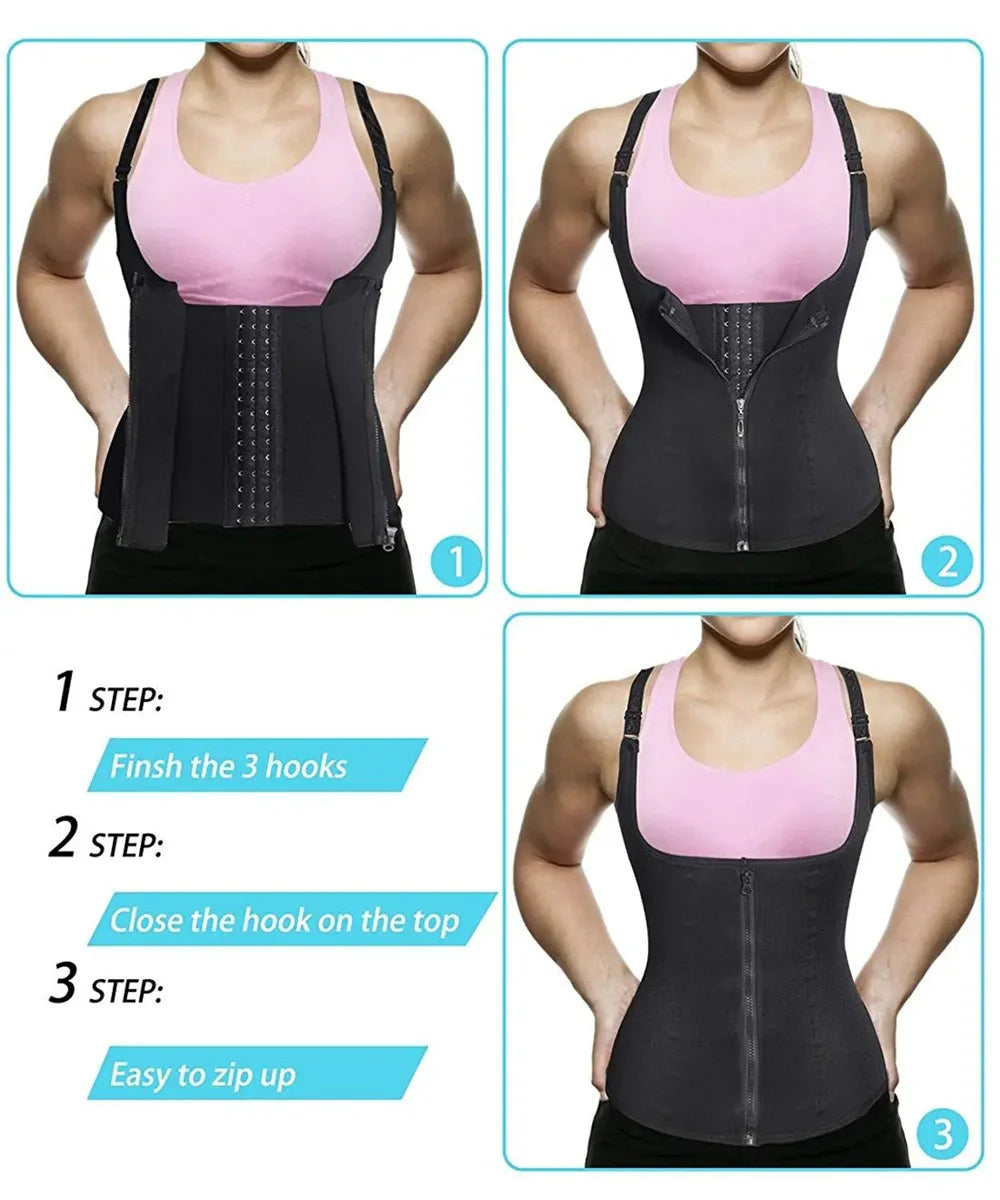 Waist Trainer Tank Top For Women