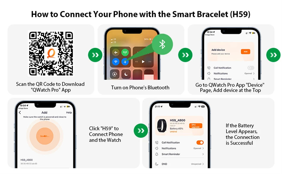 New Sport Fitness Tracker Smart Bracelet Heart Rate Blood Pressure Monitor