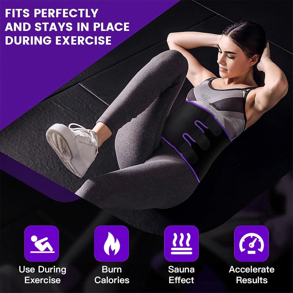 Waist Trimmer Sweat Waist Trainer for Women and Men