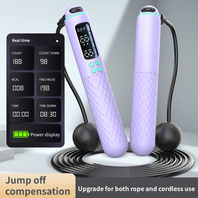 Jump Rope With Counter Adjustable Skipping Calorie