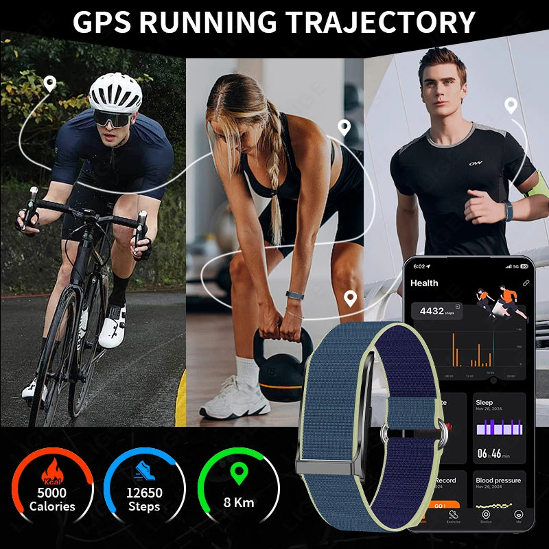 New Sport Fitness Tracker Smart Bracelet Heart Rate Blood Pressure Monitor