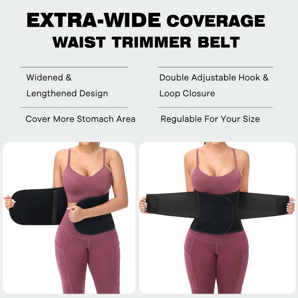 Belt Waist Cincher Ab Belt Tummy Control Body Shaper with Wrap Corset