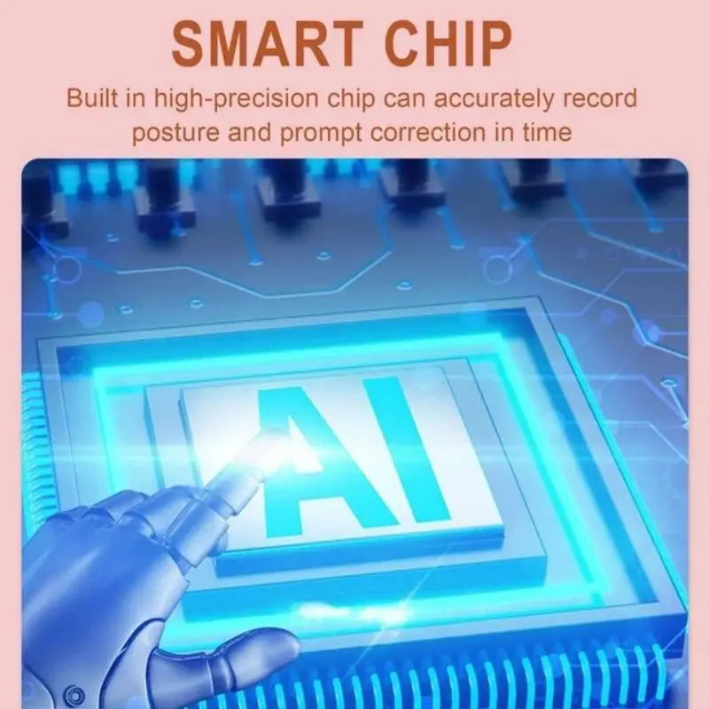 Smart Posture Corrector Micro Vibration Posture Training Reminder Sensor