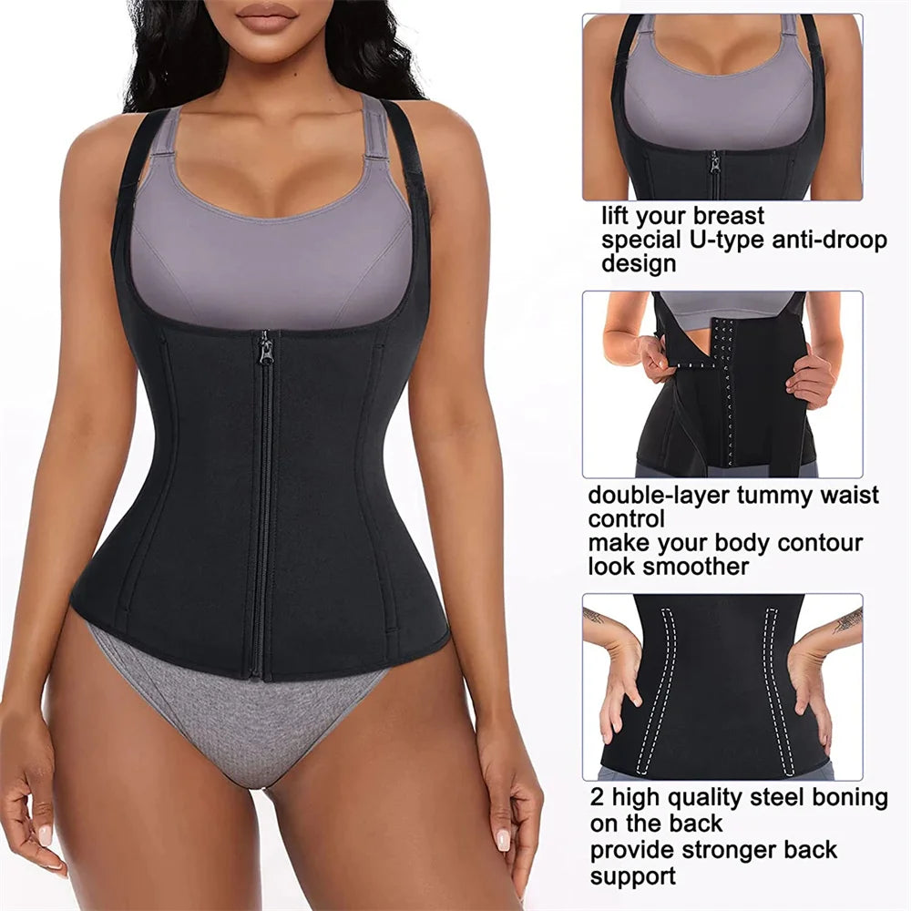 Waist Trainer Tank Top For Women