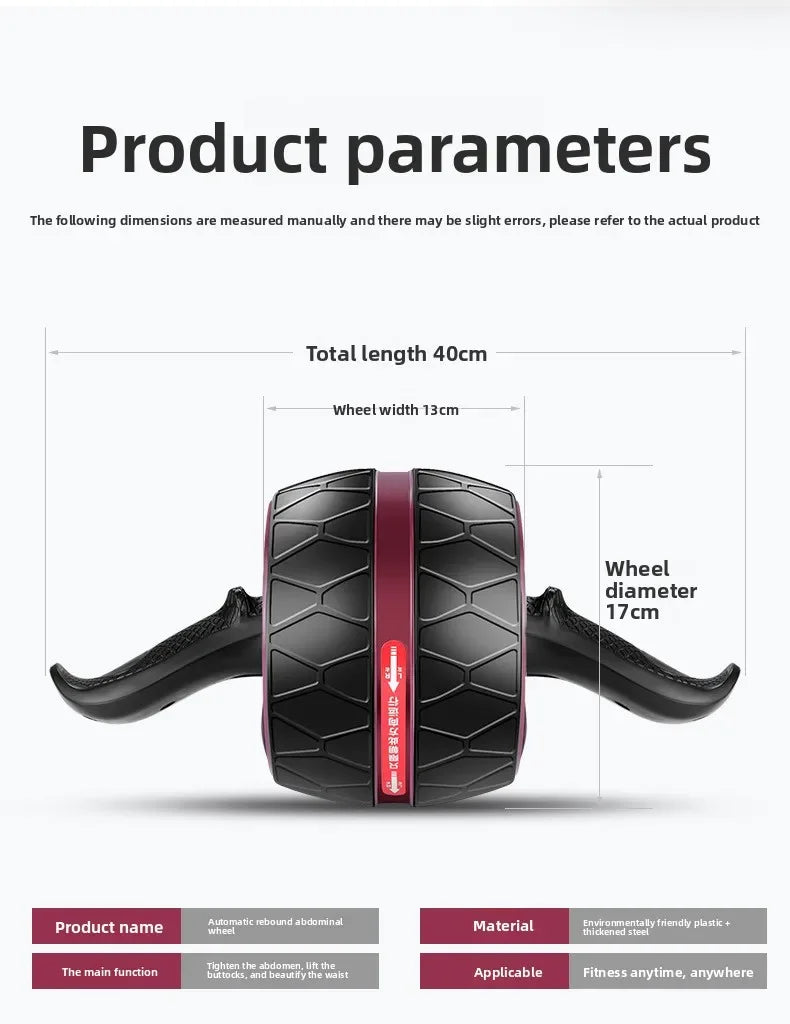 Rebound Ab Roller with Knee Pad