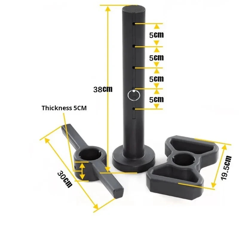 GYMS T Bar Kettlebell Handle Training Equipment