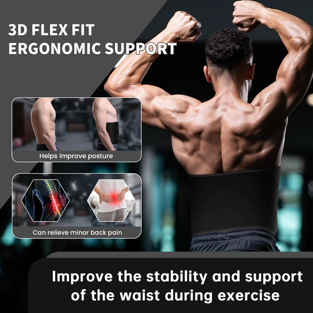 Waist Trimmer Sweat Waist Trainer for Women and Men