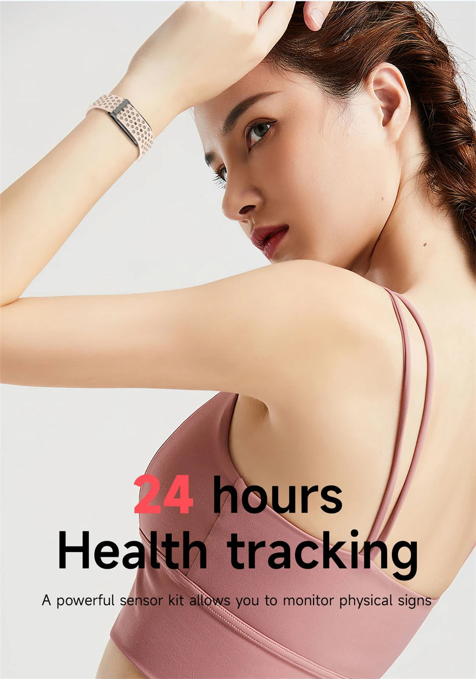 New Sport Fitness Tracker Smart Bracelet Heart Rate Blood Pressure Monitor
