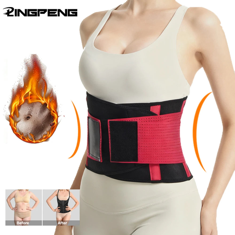 Belt Waist Cincher Ab Belt Tummy Control Body Shaper with Wrap Corset