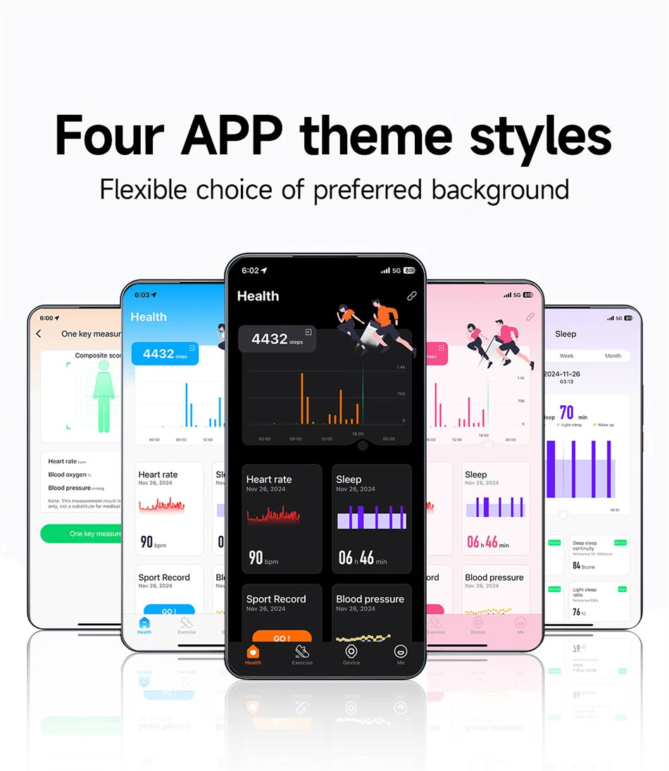New Sport Fitness Tracker Smart Bracelet Heart Rate Blood Pressure Monitor