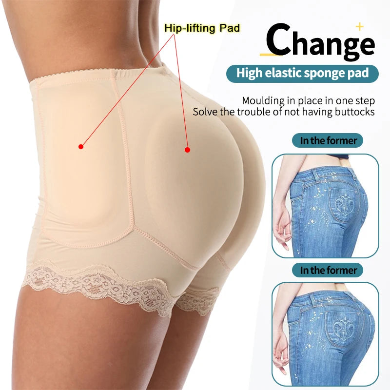 Body Shaper Women Shapewear Fake Butt Lifter Panties