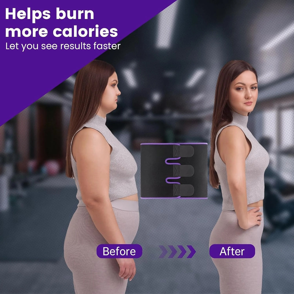 Waist Trimmer Sweat Waist Trainer for Women and Men